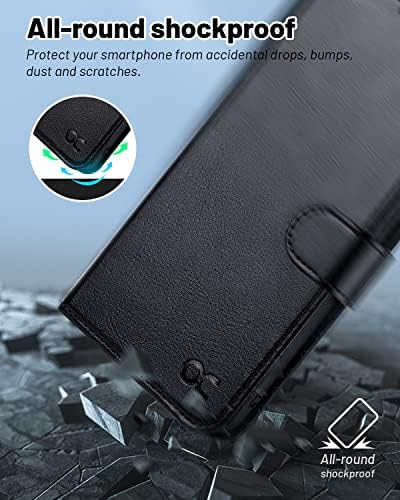 OCASE kompatibilan sa Galaxy S23 Plus 5G case Wallet, PU kožna Flip Folio futrola sa držačima za kartice RFID blokirajući stalak [Shockproof