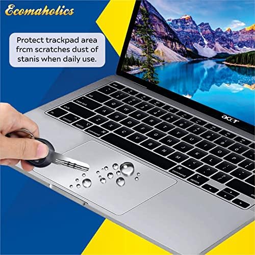 Ecomaholics Trackpad Protector za HP OMEN 16 16.1 inčni laptop Touch Pad poklopac sa jasnim mat završnom obradom anti-ogrebotina Anti-Water