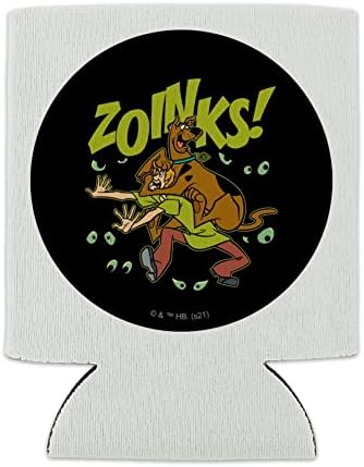 Scooby-doo zoinks očiju mogu hladniji - pići rukav zagrljaj za hugger uvlačiv izolator - držač izolirana pića