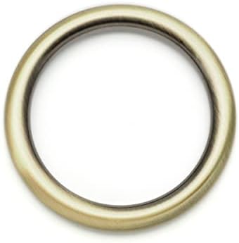 CraftMemore 4pcs o prsten jaki metalni zavareni kopč za krug krug za krug za torbicu kožnog zanatskog zanata