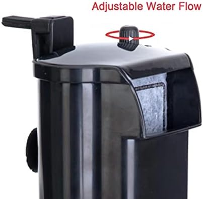 AQUA-ATL Filter za kornjaču 105 GPH podesivi potopni vodopad Filter za akvarijum za kornjaču