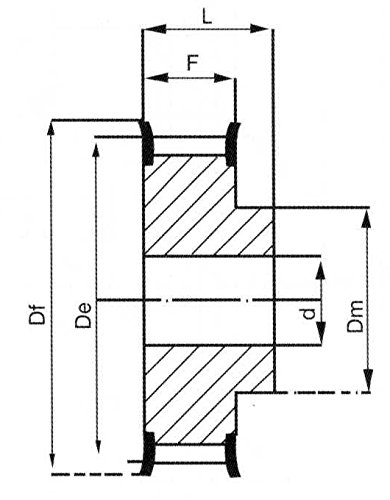 FABCO-AIR STC32X20C Cylinder za čepom, kraj rolera, jedno ponašanje, proljetna šipka, 32 mm bušotina, 20 mm moždani udar